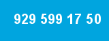 929 599 17 50